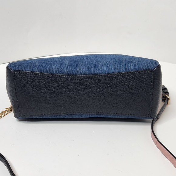 Coach Blue and Black Crossbody Bag - Picture 8 of 15